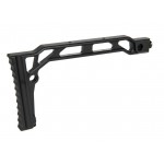 5KU SS-8R Skeleton stock with 1913 mount - Black 5KU-327